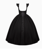 Withpuji Cross Snake Embroidery Corset Lolita Dress