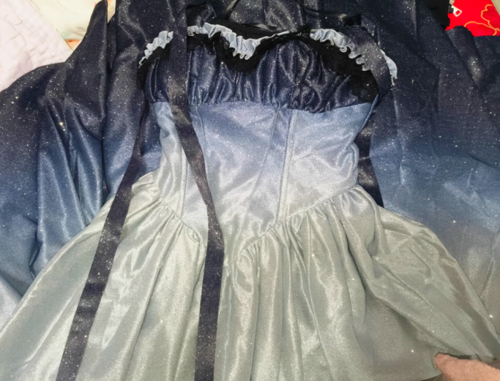Diamond Honey the Galaxy Formal Dress and Tailing