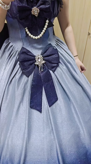 Diamond Honey the Galaxy Formal Dress and Tailing