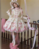 Bramble Rose Antique Cake Classic Lolita Dress Full Set
