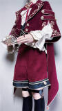 The Successor Ouji Lolita Coat, Blouse and Short Pants