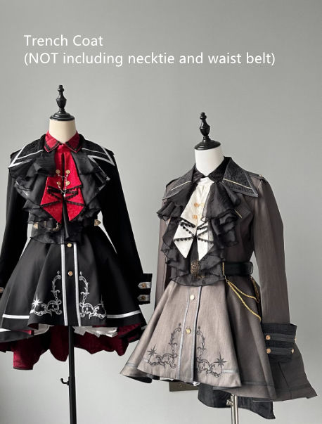Your Highness The Oath of the Brave Military Lolita Coat, Cape and Blouse
