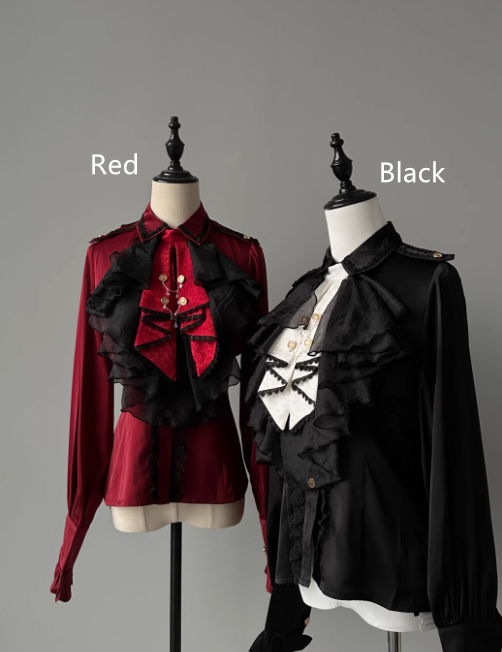 Your Highness The Oath of the Brave Military Lolita Coat, Cape and Blouse