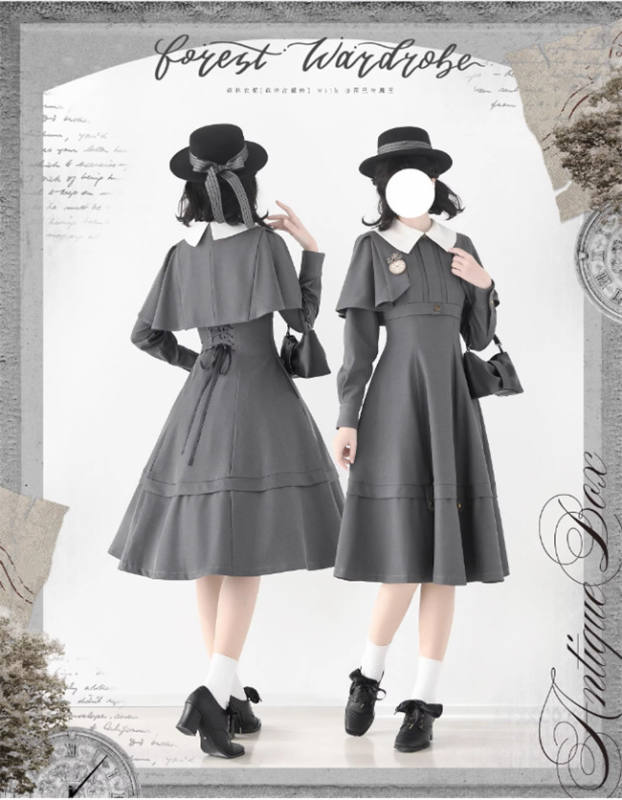 Forest Wardrobe Forest Antique Chest Vintage Lolita Dress