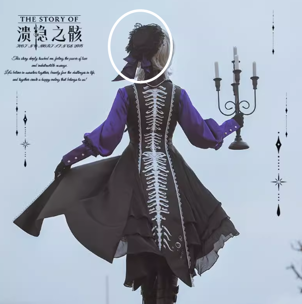 The Story of the Prince Black Ouji Lolita Set