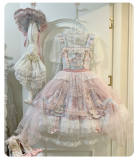 Urtto Flying Horse Sweet Lolita Dress Set
