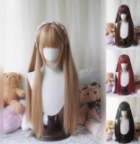Sweet Long Straight Lolita Wig 80cm
