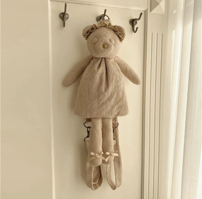 Withpuji Lamb and Kitten Doll Bag and Accessories