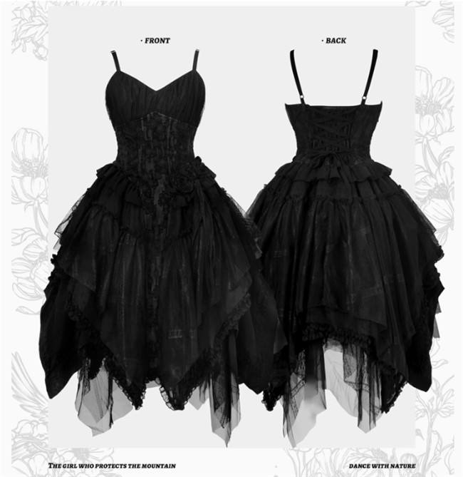 The God of Mountains Lolita Jumper Dress and Skirt