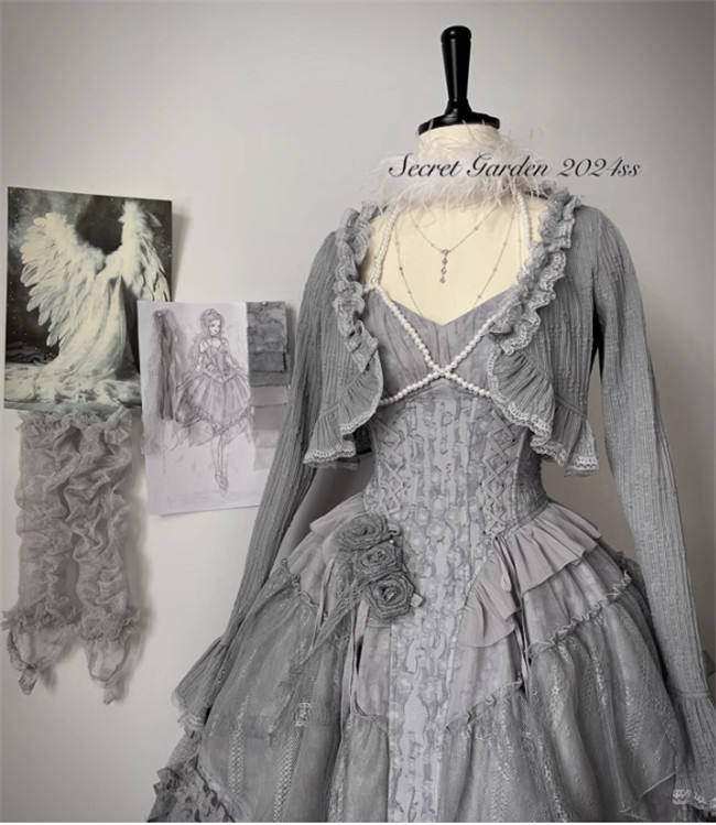 The God of Mountains Lolita Jumper Dress and Skirt