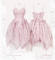 Pink Purple Jumper Dress and Skirt