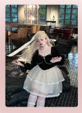 Hard Candy Velvet Bodice Puffy Dress