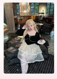 Hard Candy Velvet Bodice Puffy Dress