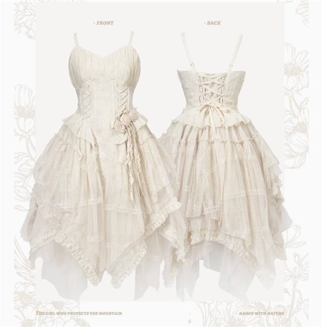 The God of Mountains Lolita Jumper Dress and Skirt