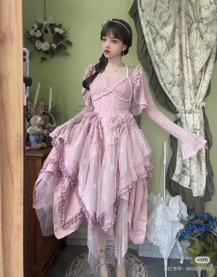 The God of Mountains Lolita Jumper Dress and Skirt