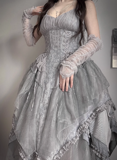 The God of Mountains Lolita Jumper Dress and Skirt