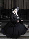 The Muppet Handmade Dark Gothic Witch Hat