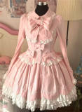 Spring Snow Doll Lolita Skirt, Coat and Headbow