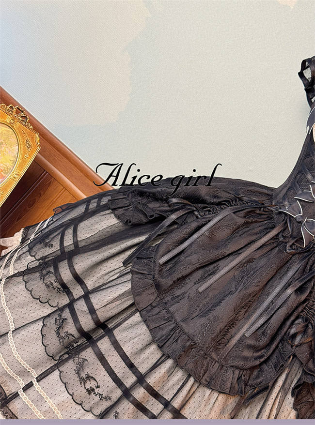 Alice Girl Morning Fog Corset Lolita Dress