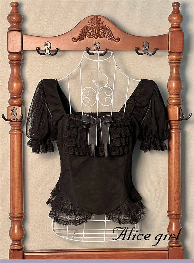 Alice Girl Morning Fog Lolita Blouse