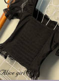 Alice Girl Morning Fog Lolita Blouse