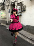 Spring Snow Doll Lolita Skirt, Coat and Headbow