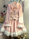 Spring Snow Doll Lolita Skirt, Coat and Headbow