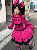 Spring Snow Doll Lolita Skirt, Coat and Headbow
