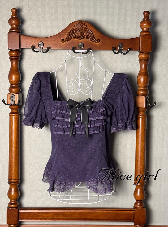 Alice Girl Morning Fog Lolita Blouse