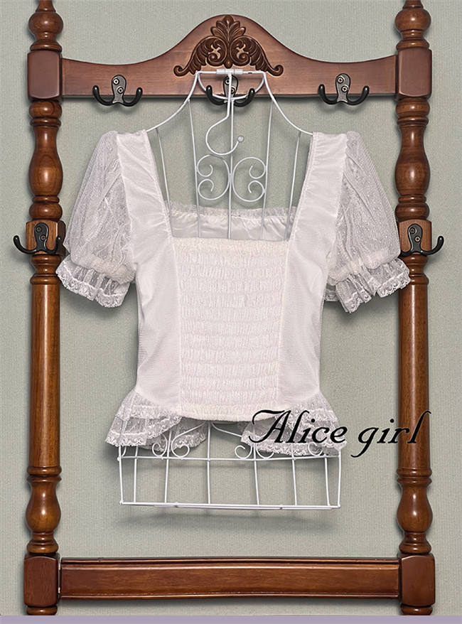 Alice Girl Morning Fog Lolita Blouse