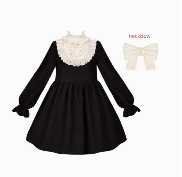 Withpuji The Twilight Choir Loose Doll Lolita Dress and Apron