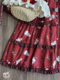 Miss Point Forest Berry Rabbit Lolita Jumper Dress