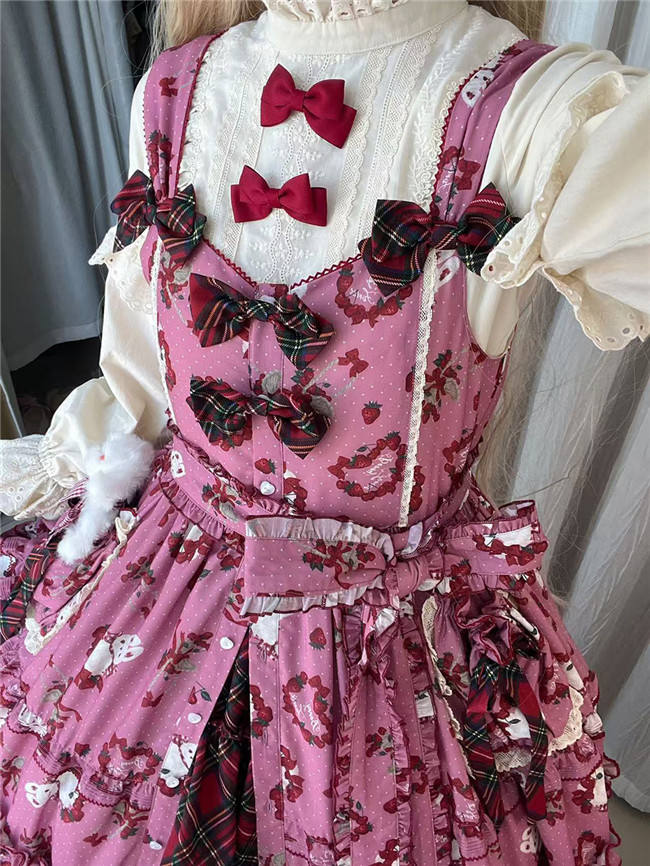 Miss Point Forest Berry Rabbit Lolita Blouse