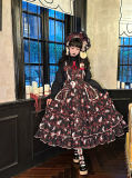 Miss Point Forest Berry Rabbit Lolita Jumper Dress