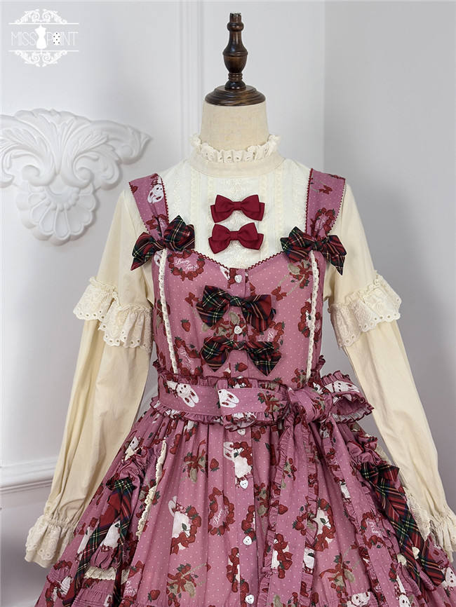 Miss Point Forest Berry Rabbit Lolita Blouse