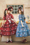 Miss Point Forest Berry Rabbit Lolita Short Sleeves Dress
