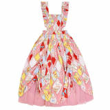 Showa Kaleidoscope Lolita One Piece, Jumpers and Skirt