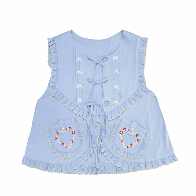 Showa Kaleidoscope Lolita Vest and Cardigan