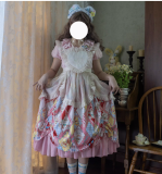 Showa Kaleidoscope Lolita One Piece, Jumpers and Skirt