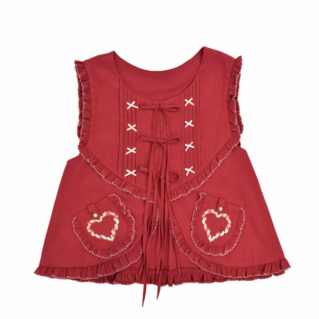 Showa Kaleidoscope Lolita Vest and Cardigan