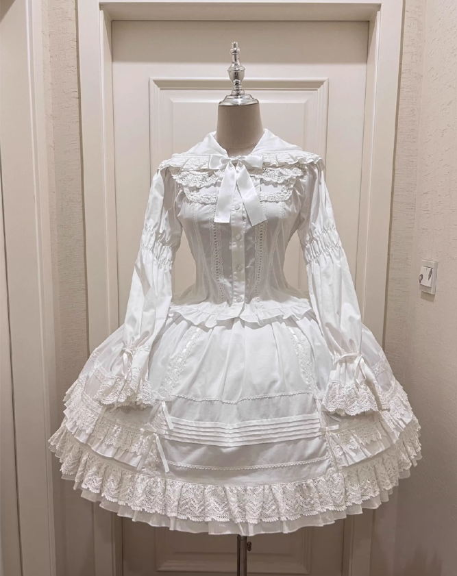 Little Rabbit Pray Cotton Lolita Blouse