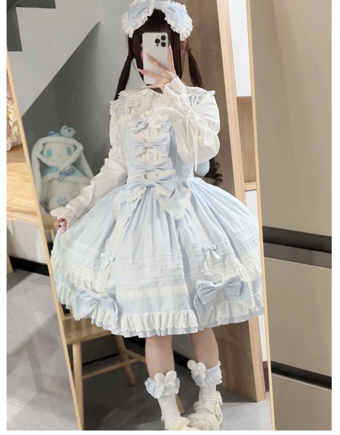 Little Rabbit Pray Cotton Lolita Blouse