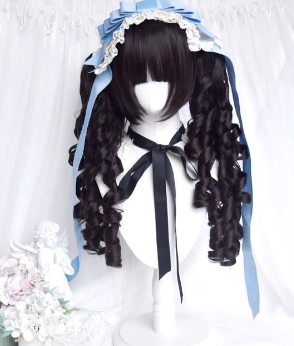 Crepe Cake Retro Flaxen Hair Lolita Wig