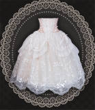 Aurora Borealis Mangata Moon Shadow Lolita Skirt and Corset Top