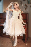 Aurora Borealis Mangata Moon Shadow Lolita Skirt and Corset Top