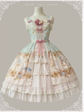 Dark Star Island Lilith's Farm Trip Front Open Lolita Dress