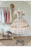 Dark Star Island Lilith's Farm Trip Front Open Lolita Dress