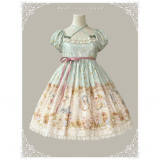 Dark Star Island Lilith's Farm Trip High Waist Lolita One Piece