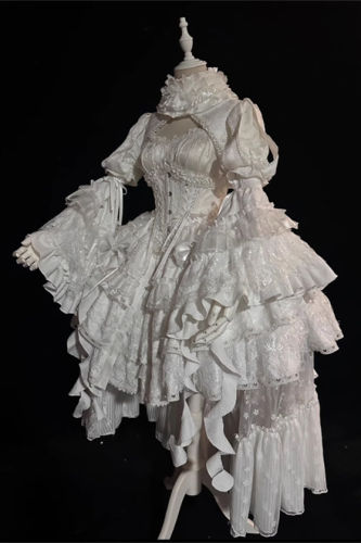 Smoothy Caliburn Gothic Lolita Dress Full Set