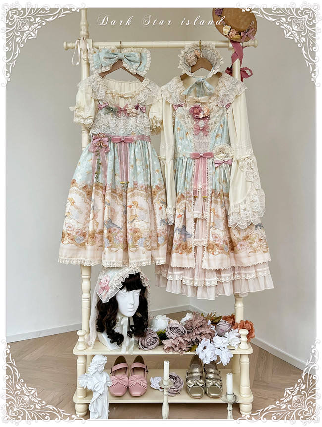Dark Star Island Lilith's Farm Trip High Waist Lolita One Piece